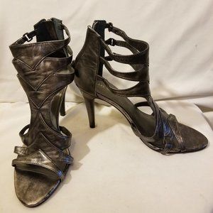 Blake Scott Grey Heels | US Size 10